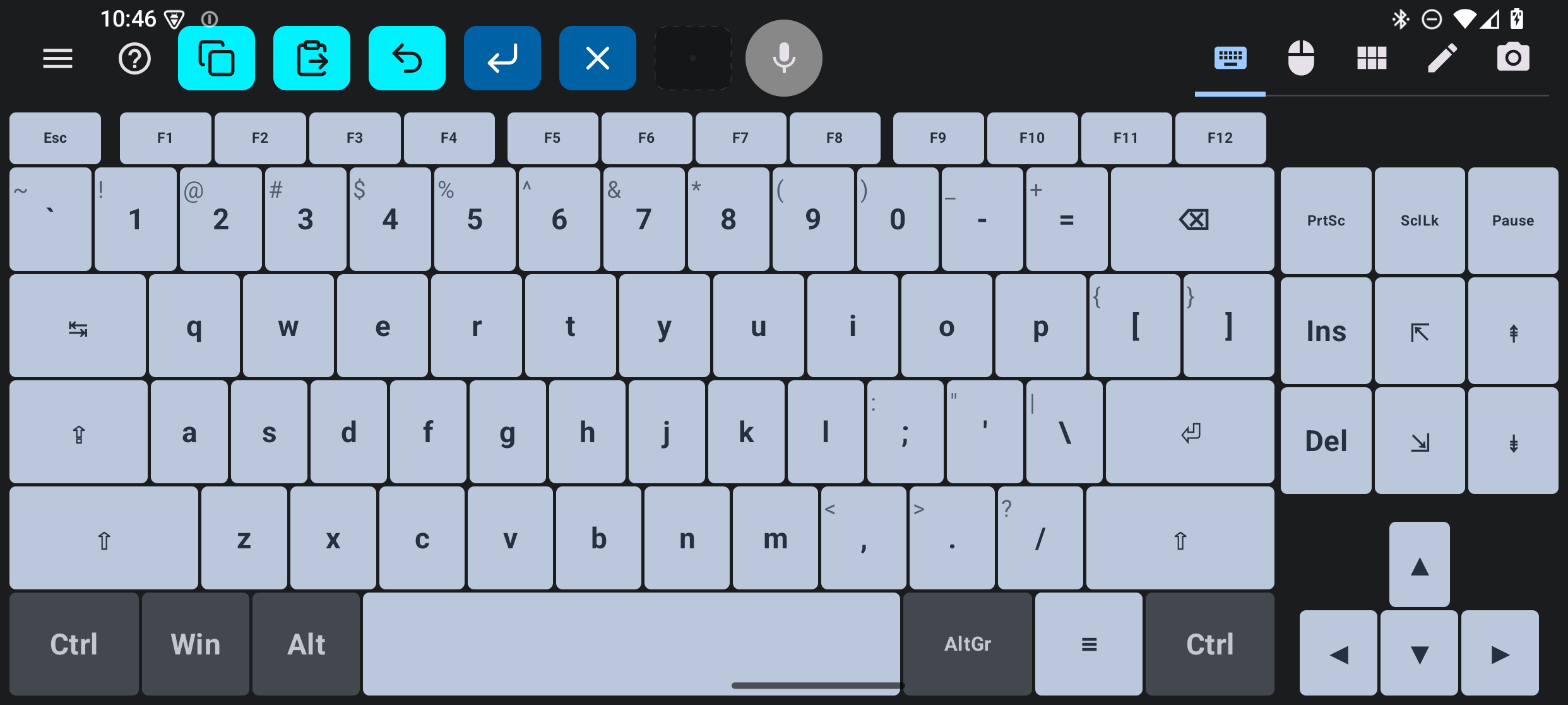 ExoDeck Keyboard Mode